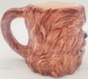 Star Wars Chewbacca Hand Painted Ceramic Mug 1983 Sigma USED