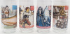 Star Wars Return of the Jedi Set of 4 Burger King Coca-Cola Glasses 1983 NEW