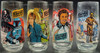 Star Wars The Empire Strikes Back Set of 4 Burger King Glasses 1980 USED