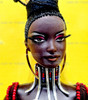 Barbie Tano Barbie Doll Treasures of Africa Byron Lars Gold Label 2005 Mattel G8050