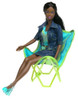 Barbie Chair Flair Christie Doll 2002 Mattel 56439