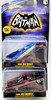 Hot Wheels 1966 Batboat and Batmobile Set of 2 Die Cast Vehicles Mattel 2008