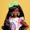 Barbie Rewind 80s Slumber Party Doll African American With Curly Black Hair