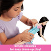 Barbie My First Barbie Preschool Doll Renee with Soft Posable Body & Black Hair