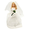 Hallmark Keepsake Barbie Blushing Bride Blonde Ornament 2002