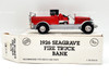 Ertl 1926 Seagrave Fire Truck Bank 1:30 Scale JC Whitney Logo ERTL 1991 NEW