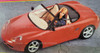 Barbie Porsche Boxster Red Convertible Sports Car 18549 Mattel 1998 NRFB