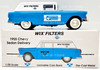 1955 Chevy Sedan Delivery Wix Filters 1:25 Scale Die Cast Lockable Coin Bank NEW
