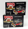 Texaco 1918 Ford Runabout Die Cast Lot of 2 Locking Coin Banks ERTL 1988 NEW
