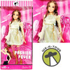 Barbie Fashion Fever Teresa Doll Gold Dress 2007 Mattel No. L3326 NRFB