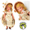 Nancy Ann Storybook Series #101 Little Miss, Sweet Miss 5in Bisque Doll 1940s