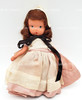 Nancy Ann American Girl Series #55 Pink Quaker Maid 5in Bisque Doll 1940s