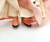 Nancy Ann American Girl Series #55 Pink Quaker Maid 5in Bisque Doll 1940s