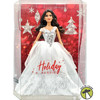 2021 Brunette Holiday Barbie Doll Signature Series 2020 Mattel NRFB