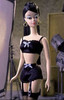 The Lingerie Barbie Doll #3 Black Hair Gold Label Silkstone BFMC Mattel 29651