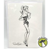 Barbie 50th Anniversary 1959 Sketch PRINT by Robert Best Bloomingdales 2009