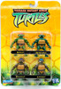 Teenage Mutant Ninja Turtles 4 Pack Action Figure Set 2002 Playmates 54175 NRFB