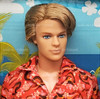Barbie Surf's Up Beach Ken in Hawaiian Shirt Doll 2007 Mattel L9548