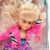Katie's World Katie Doll Kid Kore Blonde Kelly's Little Sister Striped and Pink Dress NIB