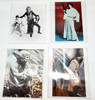 Star Wars Lot of 4 Star Wars Photos 8x10 Posters Main Characters In Plastic Sleeves