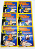 Dick Tracy Lot Set of 6 Clip on Magnet Coppers and Gangsters Playmates 1990 NRFP