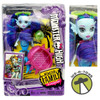 Monster High Monster Family of Lagoona Blue Ebbie Blue Doll 2016 Mattel NRFP