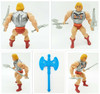 Masters of the Universe Vintage Collectors Case and 9 Action Figures 1984 Mattel