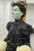 The Wizard of Oz Wicked Witch of the West 12" Porcelain Doll 2000 Mattel USED