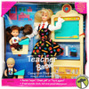 Teacher Barbie Doll & Kids Set Brunette and Blonde 1995 Mattel No. 13914 NRFB