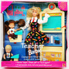 Teacher Barbie Doll & Kids Set Brunette and Blonde 1995 Mattel No. 13914 NRFB