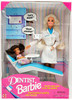 Dentist Barbie Doll Set Blonde with Brunette Patient 1997 Mattel 17255