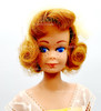 Original Vintage Barbie 1958 Midge Blonde Hair Doll in #987 Orange Blossom Dress