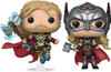 Funko Pop! Marvel Thor 4: Love and Thunder Thor & Mighty Thor Exclusive 2-Pack