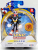 Sonic the Hedgehog 30th Anniversary Shadow & 10 Rings Figure Jakks Pacific NEW