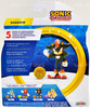 Sonic the Hedgehog 30th Anniversary Shadow & 10 Rings Figure Jakks Pacific NEW