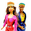 Barbie Shani Soul Train Asha and Jamal Dolls 1993 Mattel 10291 10288