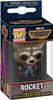 Funko Pop! Keychain: Guardians of The Galaxy Volume 3 - Rocket