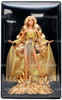 Barbie Collector The Blonds Blond Gold Label Barbie Doll and Stand Mattel NRFB