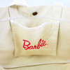 Barbie Basics Silkstone Wardrobe Canvas Tote Bag with Interior Pocket USED