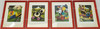Set of 4 Fisher-Price Art Prints by David McMacken 2005