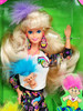Troll Barbie Doll & Mini Troll Necklace & Cool Changeable Troll Hair 1992 Mattel