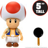 The Super Mario Bros. Movie - 5" Toad Action Figures Series 1