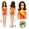 Vintage 1966 Marlo Flip Barbie Japan with 1969 Twist & Turn Outfit USED