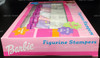 Barbie Figurine Stampers Set of 6 and Ink Pad in Base 1999 Tara Toy Corp NRFB