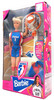 WNBA Basketball Barbie Doll Blonde With Basketball & Goal 1998 Mattel 20205