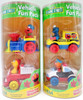 Sesame Street Lot of 2 Sesame Street Character Fun Pack Die-Cast Vehicles Fisher-Price NRFP