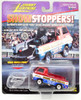 Johnny Lightning Show Stoppers Richie Travis' Wheelstander Dodge Material NRFP