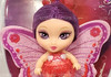 Barbie Mariposa Lavender Hair Butterfly Fairy Doll Keychain