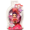 Barbie Mariposa Lavender Hair Butterfly Fairy Doll Keychain