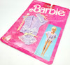 Barbie Lavender Lingerie with Lace, Robe, and Heels #3180 Mattel 1986 NRFP